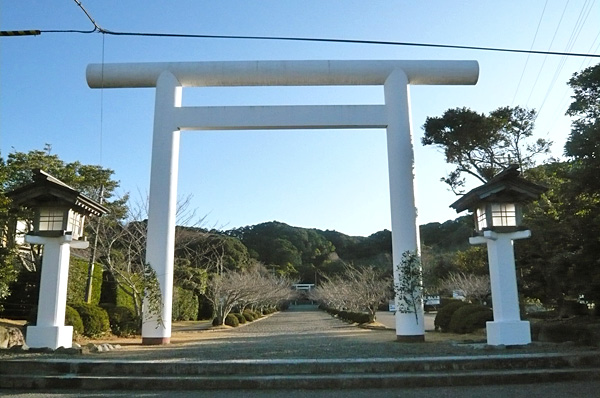 安房神社 鳥居
