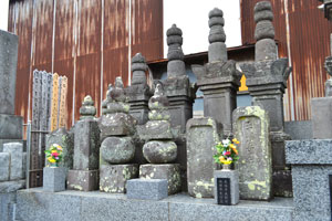 (7)大檀那(おおだんな)嶋田家の墓