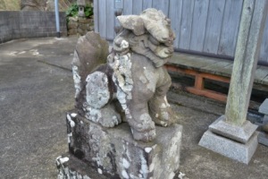 （8）狛犬（香指（かざし）神社）