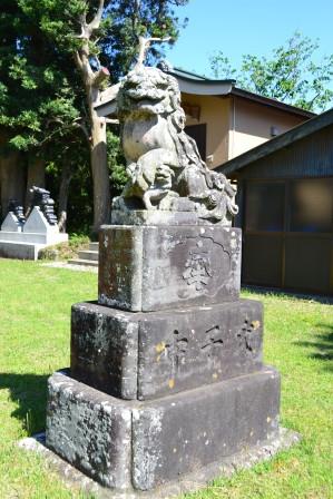 (12)八雲神社(正木)の狛犬