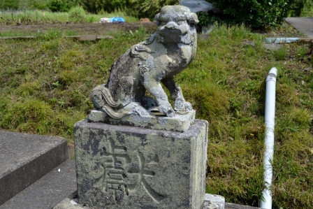 (11)八坂神社(伊戸)の狛犬