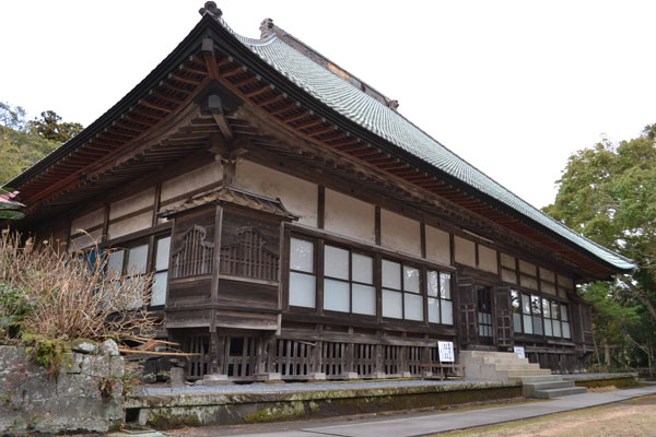 (14)本堂・庫裏・客殿・玄関(南房総市指定文化財)