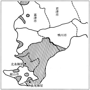  長尾藩領域 