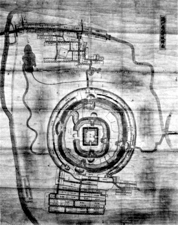 田中城絵図
