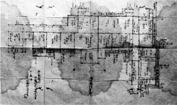 北条陣屋藩庁図