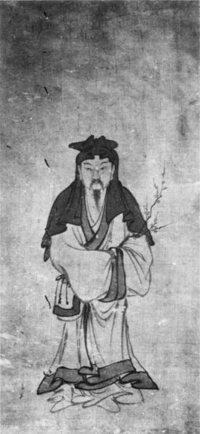紙本墨画　（60×28.2）