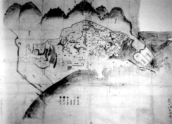 相浜村絵図 文化7年(1810)