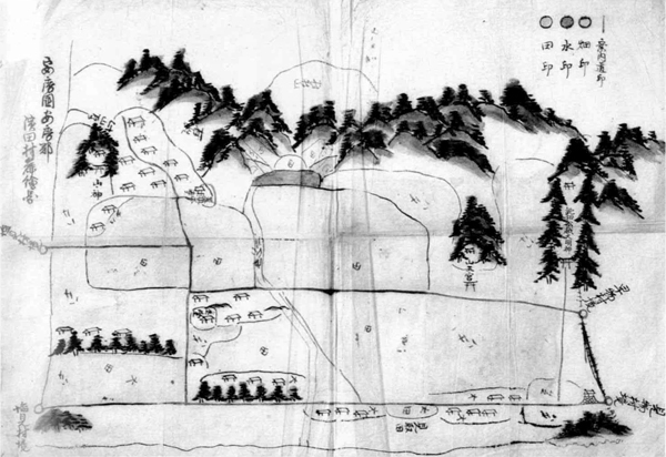浜田村絵図