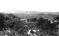 健田遺跡遠景
