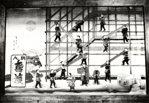 5．神社改築図絵馬（鳶職）