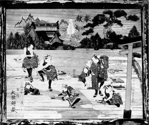 6．大工細工之図絵馬