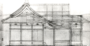 9．社殿建地割図