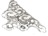 45．雲形絵様