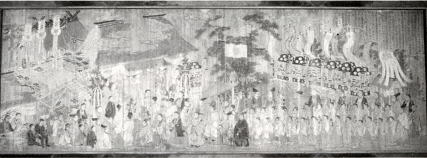 莫越山神社正遷宮上棟祭式図絵馬