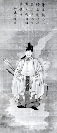 79．八幡神画像
