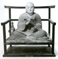 89.忠右衛門作 木造弘法大師坐像