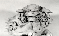 103.光厳寺旧山門の獅子鼻