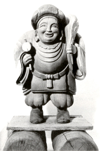 107.木造大黒天像