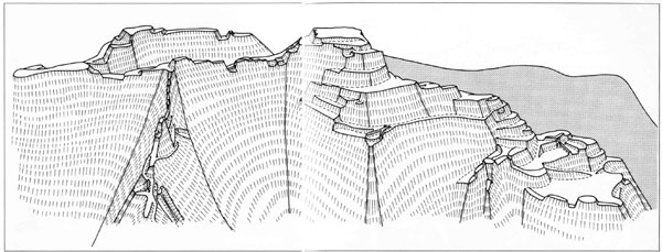 宮本城鳥瞰図