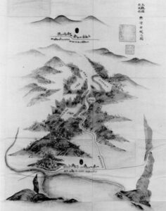 2．上総国夷隅郡興津古城之図