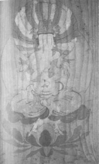 25．彩色板仏＜大日如来図＞