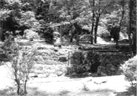村山浅間神社水垢離場跡