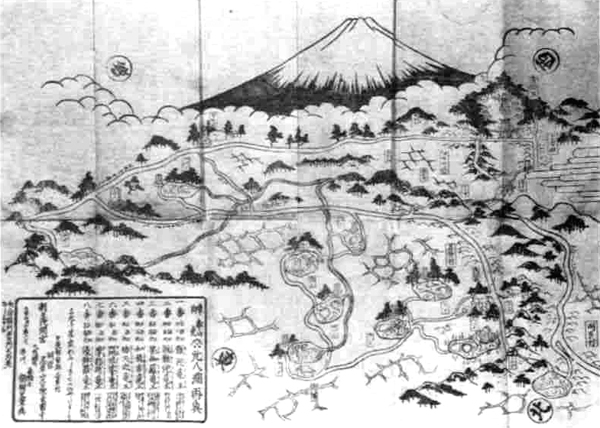 14　元八湖絵図