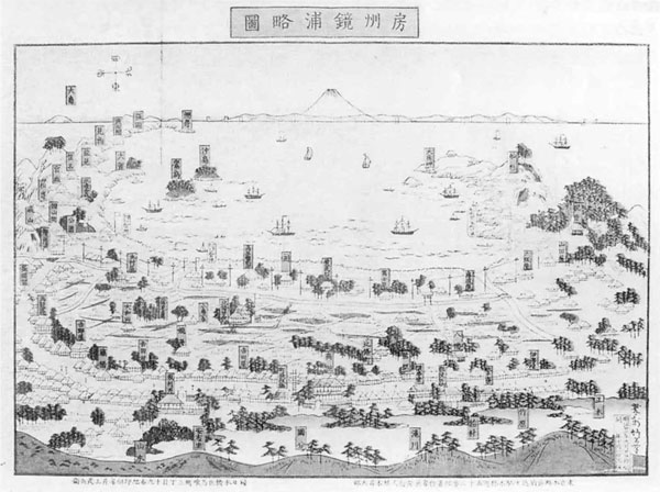 39．房州鏡浦略図（明治22年）