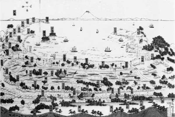 3.房州鏡浦略図 明治22年(1889年)