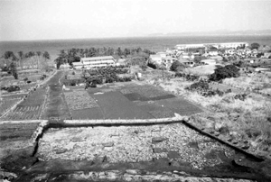 加賀名で発掘された縄文時代の岩石海岸