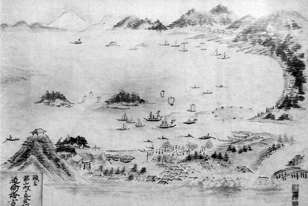 45．鏡ヶ浦図絵馬　大正4年（1915）