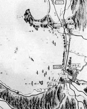 64．東京付近パノラマ地図（北条線部分）