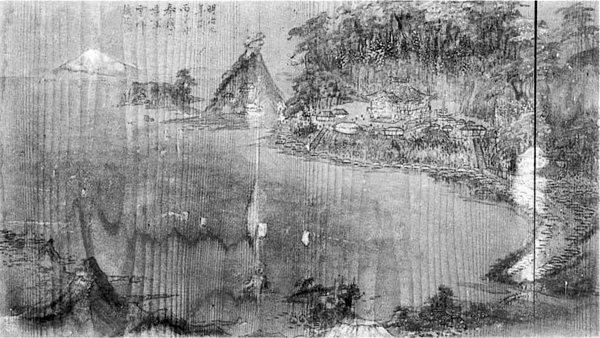 66．鏡ヶ浦図絵馬　明治9年（1876年）　渡辺雲洋作