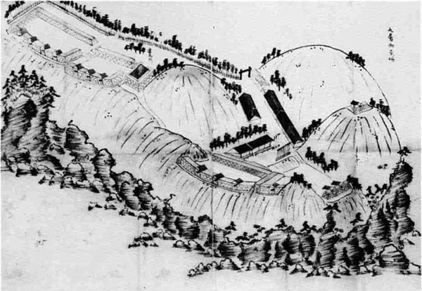 115．大房御台場図
