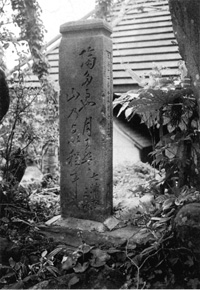 和田町沼.沼蓮寺の三斎句碑