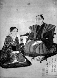 67.鈴木あや雄夫妻肖像画 鈴木方子氏蔵