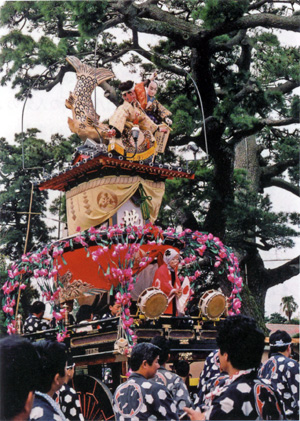 祢里｛ねり｝人形「芳流閣」<br /> 静岡県掛川市西大淵地区