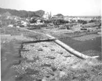 加賀名遺跡でみつかった縄文時代晩期の岩石海岸