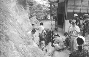 平成20年の発掘調査のようす