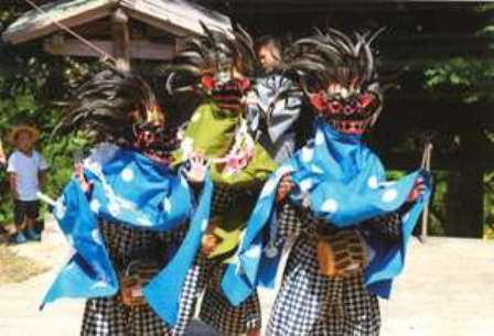 写真29-1.市井原の獅子舞