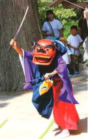写真29-3.市井原の獅子神楽