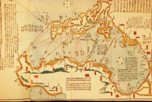 増訂伊豆七島全図<東京湾部分> 弘化4年(1847年)~嘉永6年(1853年)頃