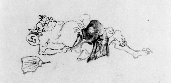 71．山調画「鬼のかくらん」