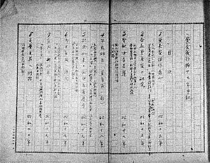 虚籟著『曼荼羅行脚十七年手記』草稿
