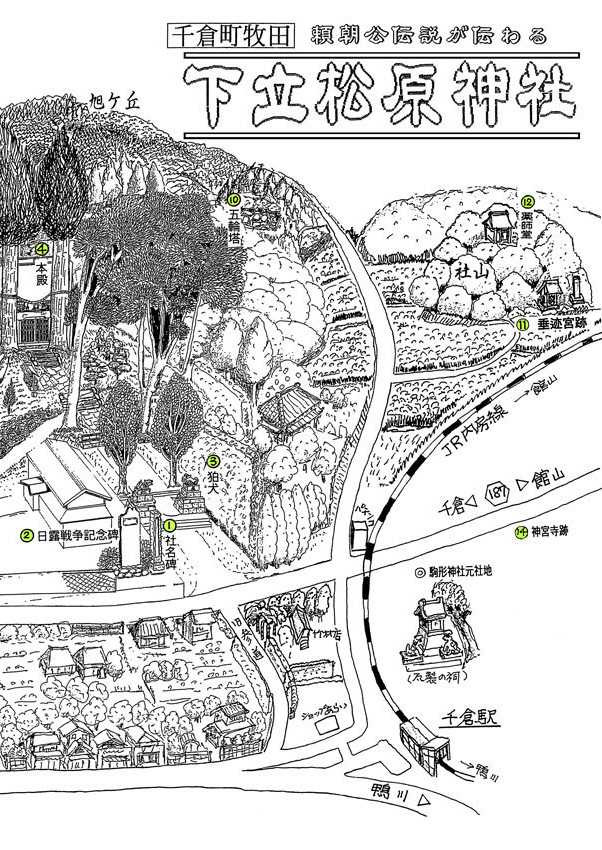牧田下立松原神社＜千倉＞