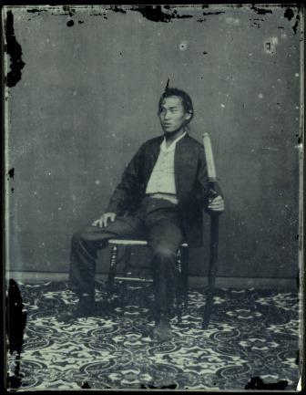 21.長尾藩士　加茂惟信（これのぶ）肖像