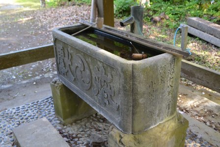 （5）手水鉢