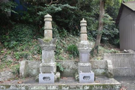 心巌寺 正木石見守夫妻墓